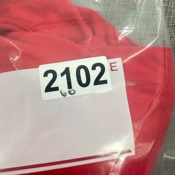 NEW! Perry Ellis Mens Henley PJ Shirt Long Sleeve Red Large Polyester $38 - Picture 11 of 11